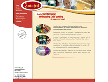 Tablet Screenshot of intafoil.com.au